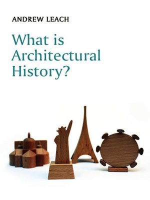 cover image of What is Architectural History